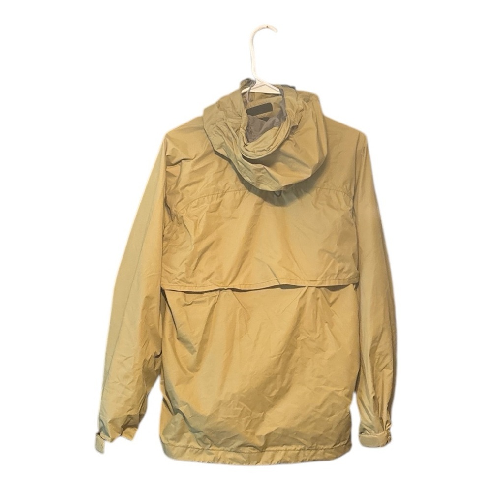 Red Ledge Hooded Tan Rain Jacket Size Medium Lightweight - Picture 3 of 6